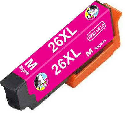 Compatible Epson 26XL High Capacity Ink Cartridge - Magenta