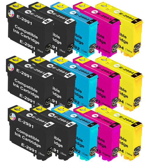 15 Ink Cartridges For Epson XP-255 XP-257 XP-352 XP-355 XP-452 XP-455 XP-342