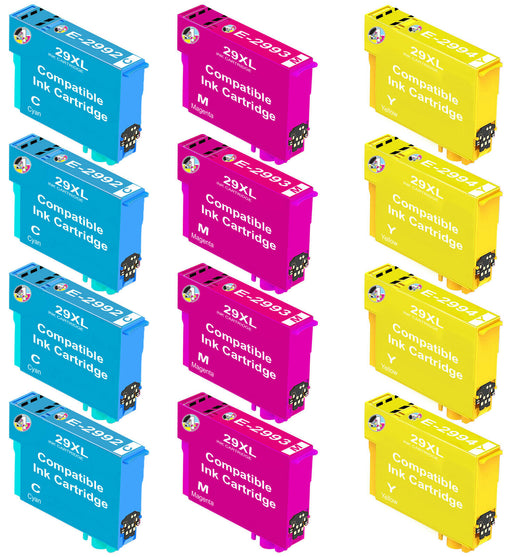 Compatible Epson 29XL High Capacity Ink Cartridge - Multipack ( 4 Cyan 4 Magenta 4 Yellow )