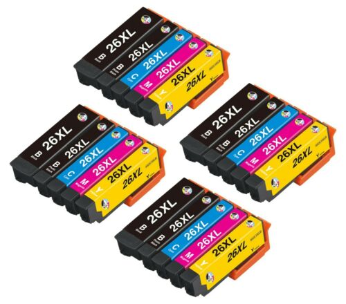 Compatible Epson 26XL High Capacity Ink Cartridge - Multipack (4 Set)