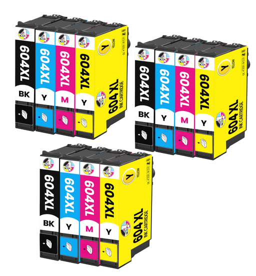 Compatible Epson 604XL High Capacity Ink Cartridge - 3 Set