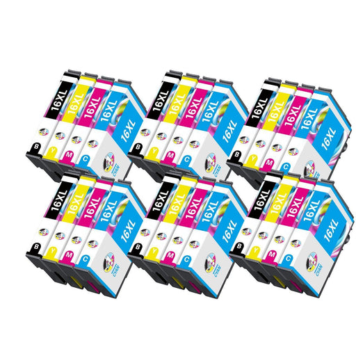 Compatible Epson 16XL High Capacity Ink Cartridge - 24 Pack (6 Sets)