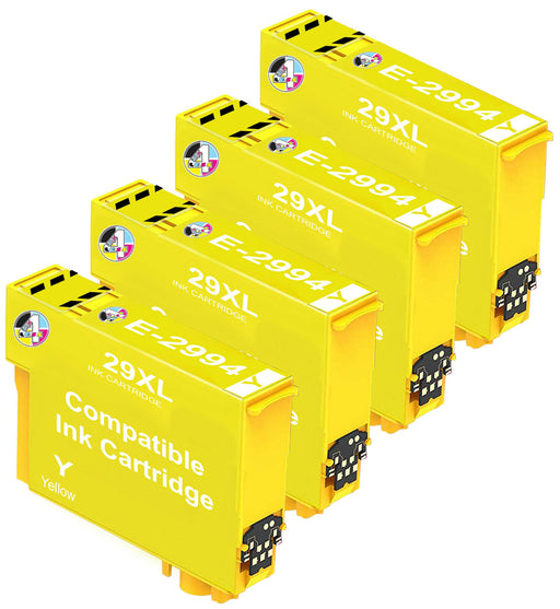 Compatible Epson 29XL High Capacity Ink Cartridge - Multipack ( 4 Yellow )