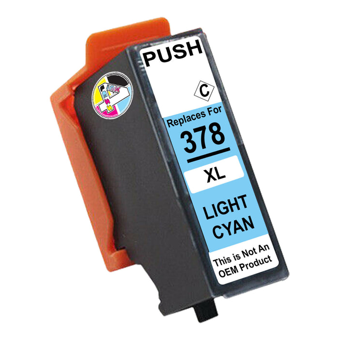 Compatible Epson 378XL High Capacity Ink Cartridge - Light Cyan