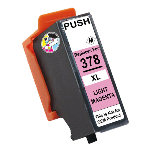 Compatible Epson 378XL High Capacity Ink Cartridge - Light Magenta