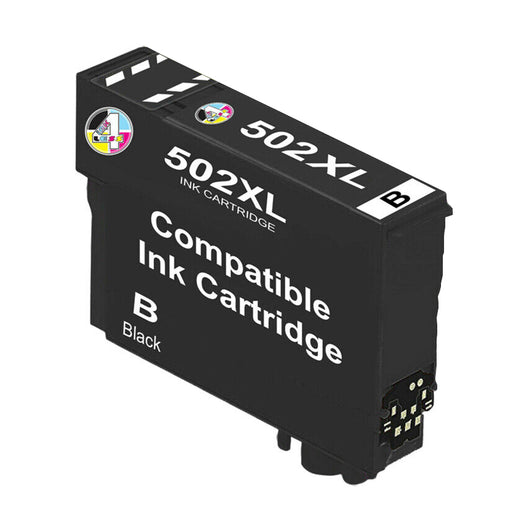 Compatible Epson 502XL High Capacity Ink Cartridge - Black
