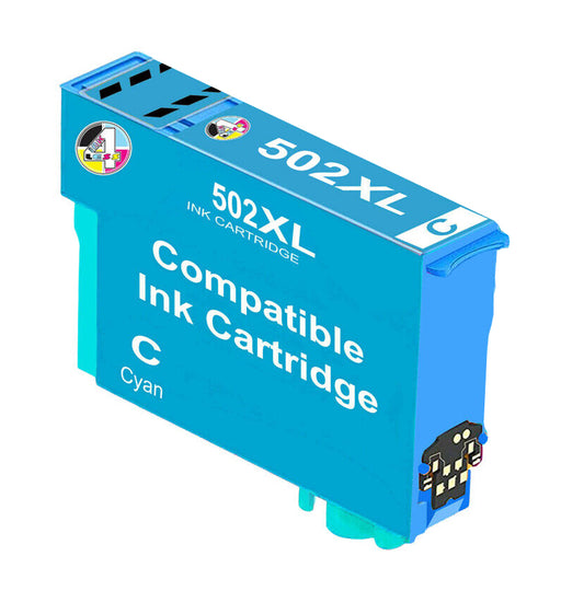 Compatible Epson 502XL High Capacity Ink Cartridge - Cyan