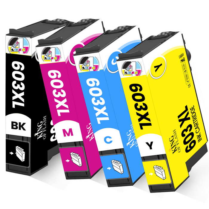 Compatible Epson 603XL High Capacity Ink Cartridge - Multipack (Pack of 4)