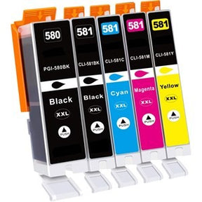 Compatible Canon PGI-580 / CLI-581 High Capacity Ink Cartridge - Multipack (Pack of 4)