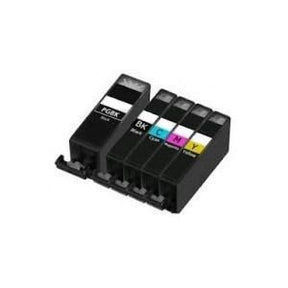 Compatible Canon PGI-520 / CLI-521 High Capacity Ink Cartridge - Multipack (Pack of 4)