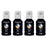 Compatible Epson EcoTank 102 Black Ink Cartridge Pack of 4