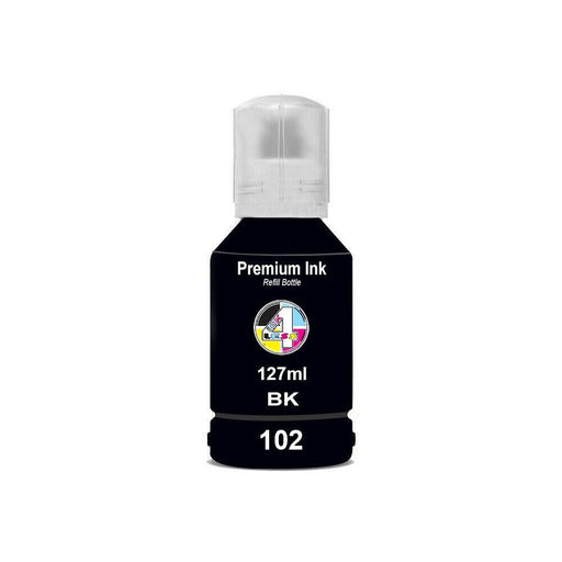 Compatible Epson EcoTank 102 Black High Capacity Ink Cartridge - x 1
