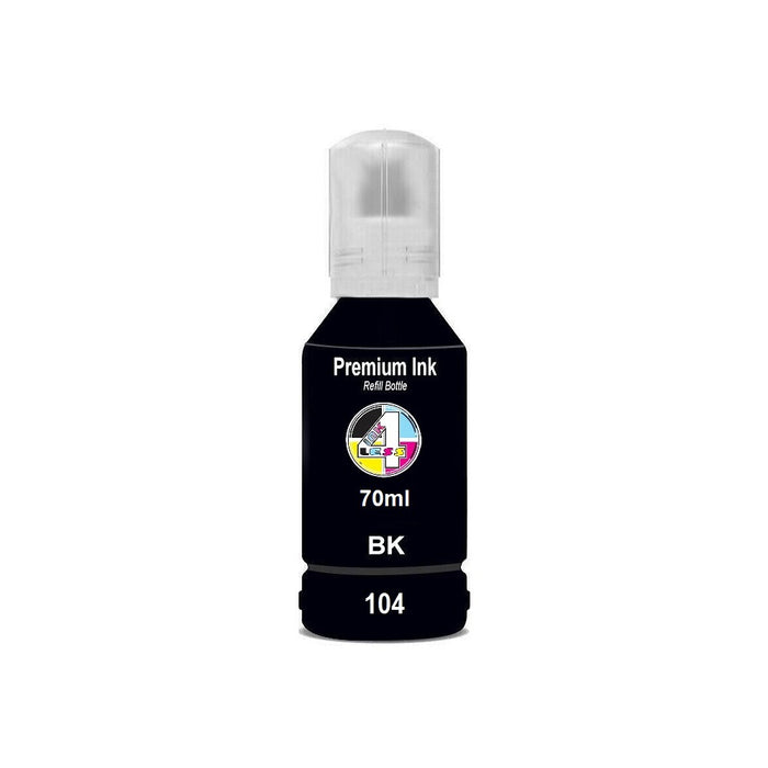 Compatible Epson EcoTank 104 Black High Capacity Ink Cartridge - x 1