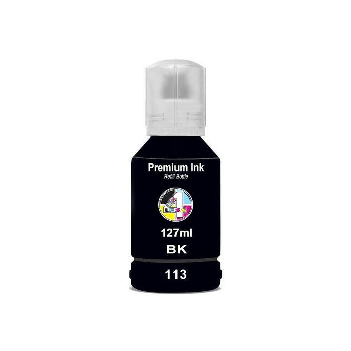 Compatible Epson EcoTank 113 Black High Capacity Ink Cartridge - x 1