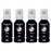 Compatible Epson EcoTank 664 Black Ink Cartridge Pack of 4