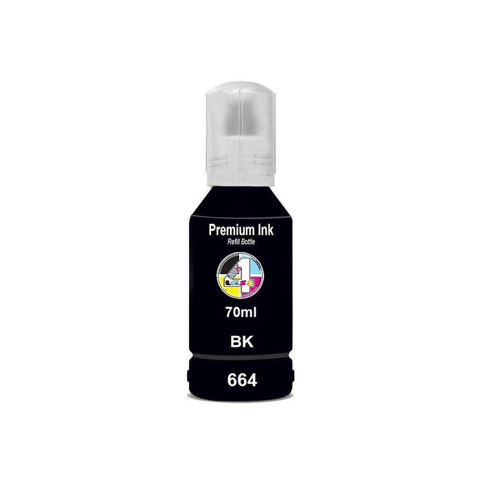 Compatible Epson EcoTank 664 Black High Capacity Ink Cartridge - x 1